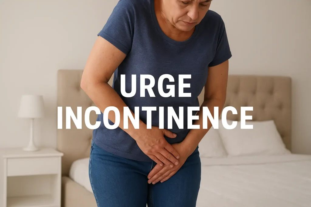 how to manage urge incontinence Belsize Park symptoms