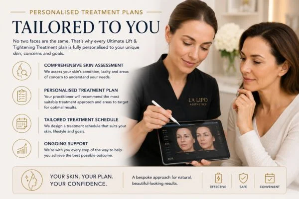 book a consultation about your ultimate lift and tighten treatment Belsize Park